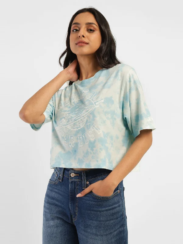 Women's Tie-Dye Boxy Fit T-shirt