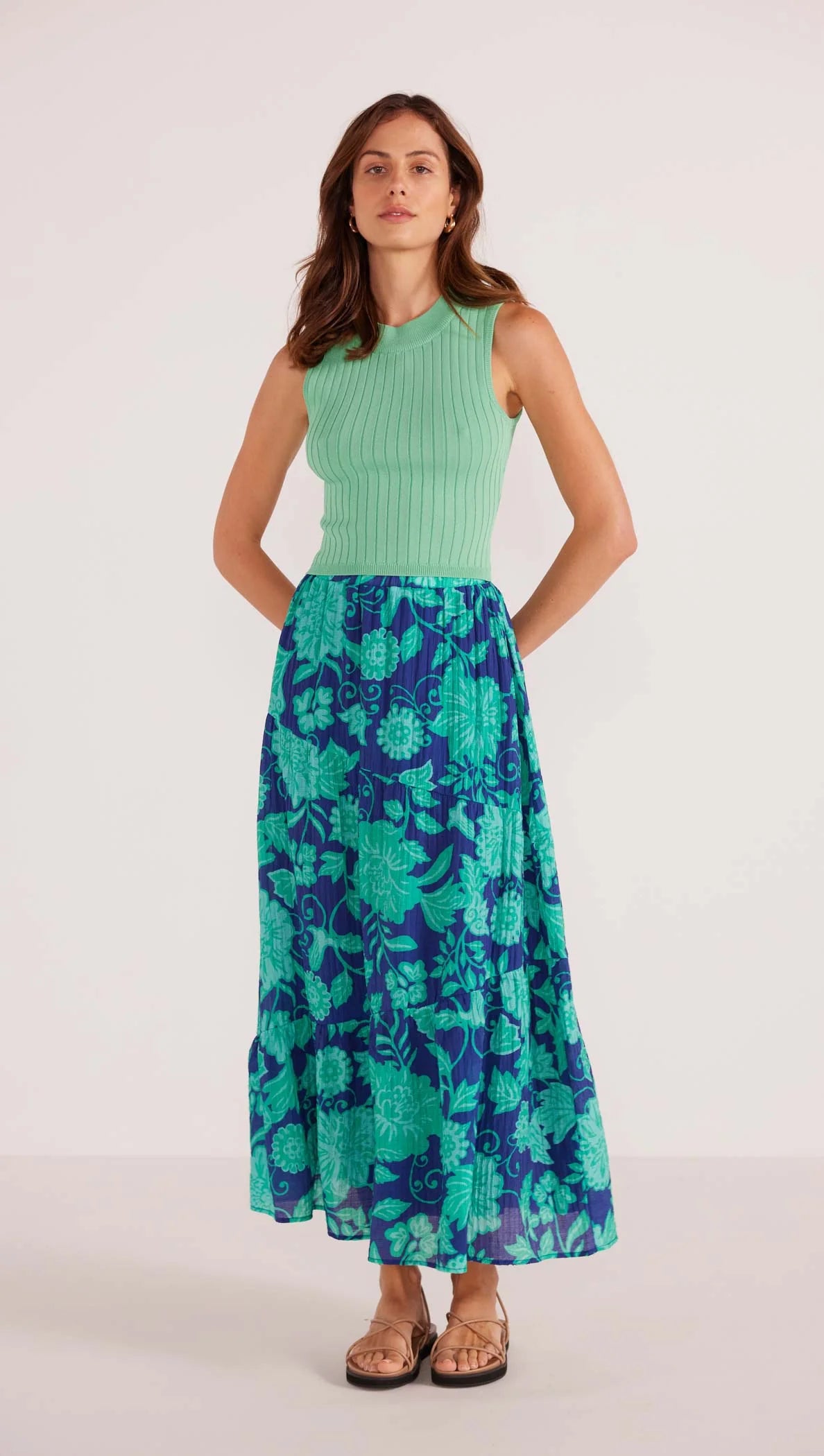 Connie Tiered Midi Skirt