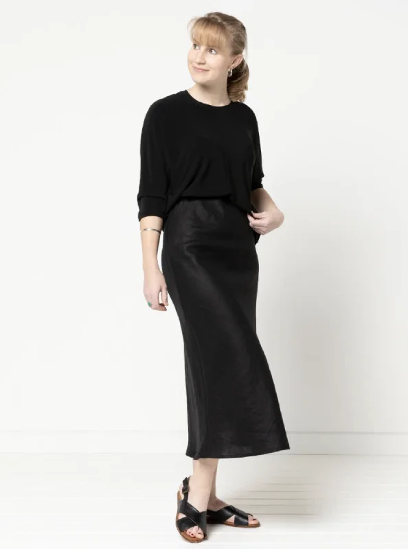 Style Arc Genoa Bias Cut Skirt