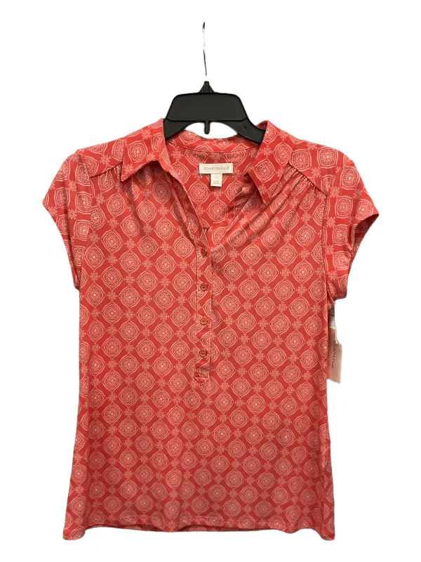 Top Sleeveless By Charter Club In Pink, Size: S