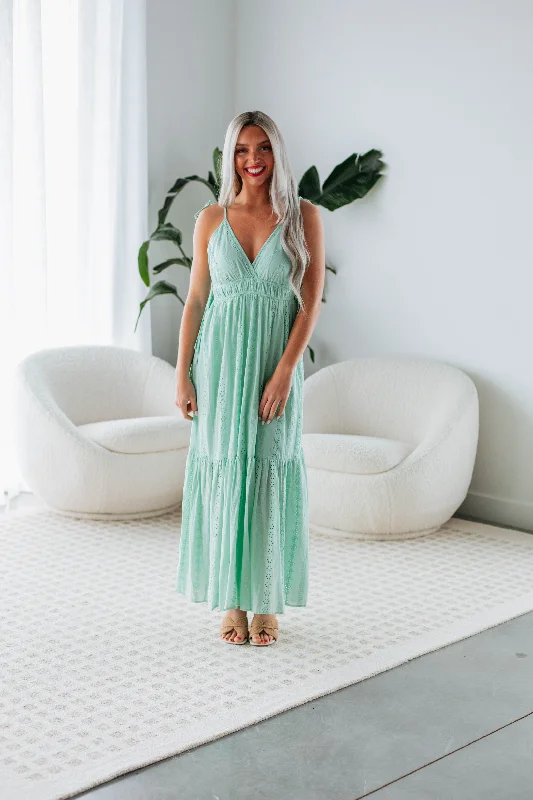 Mint To Be Maxi Dress