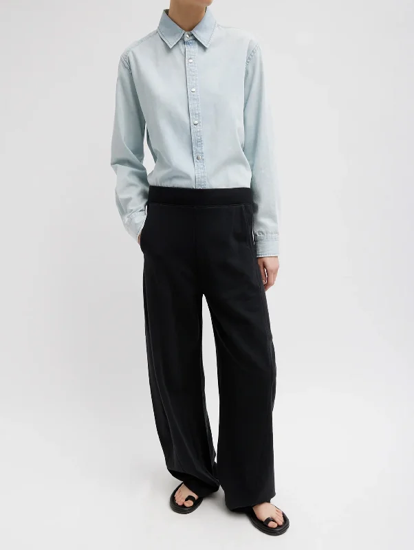 Summer Sweatshirting Winslow Pant Regular in Black