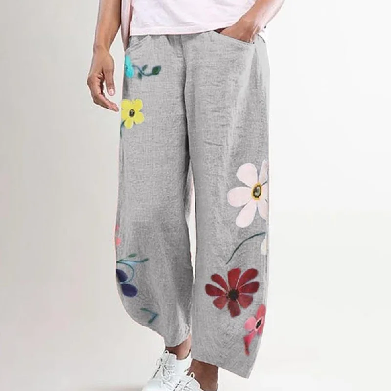 Amy Fashion - Casual Harem Wide Leg Pants