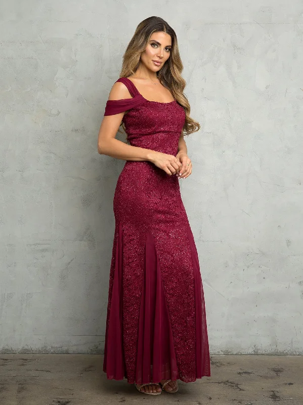 Eva Fashion 3475 Long Formal Glitter Evening Dress